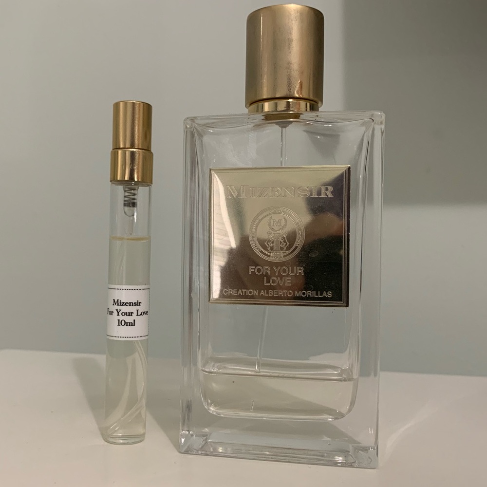 Mizensir- For Your Love Bottle and Travel Spray